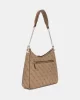 Guess Kadın Kahverengi Zamira Hobo Omuz Çantası