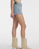 Guess jeans Gj Hıghwaıst Vıntage Short Kadın Mavi Şort W5GD0YD5O14-GAL1