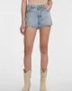 Guess jeans Gj Hıghwaıst Vıntage Short Kadın Mavi Şort W5GD0YD5O14-GAL1