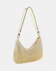 Guess Zalına Mını Top Zıp Shldr Bag Kadın Sarı Omuz Çantası HWOR9350720-GOL