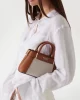 Guess Anadela Mını Satchel Kadın Çok Renkli Mini Çanta HWAG9633760-NTC