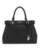 Guess Anadela 3 Comp Satchel Kadın Siyah El Çantası HWBG9633060-BLA