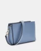 Guess Nastra Mını Crossbody Top Zıp Kadın Antrasit Mini Çanta HWBG9637720-SLA