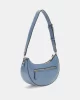Guess Nastra Top Zıp Shoulder Bag Kadın Antrasit Omuz Çantası HWBG9637170-SLA