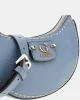 Guess Nastra Top Zıp Shoulder Bag Kadın Antrasit Omuz Çantası HWBG9637170-SLA