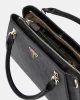Guess Noelle Luxury Satchel Kadın Antrasit El Çantası HWBG7879070-CLO