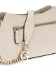 Guess Betula Top Zıp Shoulder Bag Kadın Kahverengi Çapraz Çanta HWGG9626170-TAU