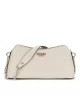Guess Betula Top Zıp Shoulder Bag Kadın Kahverengi Çapraz Çanta HWGG9626170-TAU
