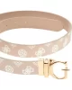 Guess Kadın Bej Erica Çift Taraflı Kemer 30 mm