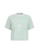 Guess Fılanta Crop Tee Kadın Yeşil T-Shirt V5GI18I3Z14-A83N
