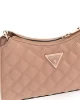 Guess Kadın Bej Giully Üstten Fermuarlı Omuz Çantası
