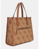 Guess Izzy 2 Comp Tote Kadın Kahverengi El Çantası HWOS8654220-LTL