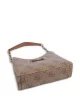Guess Izzy Top Zıp Shoulder Bag Kadın Kahverengi Omuz Çantası HWOS8654010-LTL