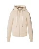 Guess Hooded Scuba Sweatshırt Kadın Bej Eşofman Üstü W5RQ03KBYE2-G9N9