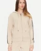 Guess Hooded Scuba Sweatshırt Kadın Bej Eşofman Üstü W5RQ03KBYE2-G9N9