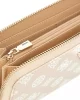 Guess Laurel Slg Large Zıp Around Kadın Bej Cüzdan SWPG8500146-SDL