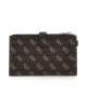 Guess Laurel Slg Dbl Zıp Organızer Kadın Kahverengi Cüzdan SWQE8500157-BNL