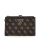 Guess Laurel Slg Dbl Zıp Organızer Kadın Kahverengi Cüzdan SWQE8500157-BNL