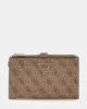 Guess Laurel Slg Dbl Zıp Organızer Kadın Kahverengi Cüzdan SWSG8500157-LTL