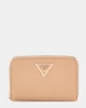 Guess Laurel Slg Medıum Zıp Around Kadın Bej Cüzdan SWZG8500140-BEI