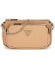 Guess Noelle Dbl Pouch Crossbody Kadın Bej Mini Çanta HWZG7879710-BEI