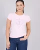 Guess Ss Trıangle Ombre R3 Tee Kadın Pembe T-Shirt W5GI43KA0Q1-A60W