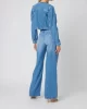 Guess Wıde Leg Braıded Kadın Mavi Jeans W5GA1XD5B94-F0RM
