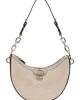 Guess Orlına Top Zıp Shoulder Bag Kadın Kahverengi Omuz Çantası HWKG9531180-TAU