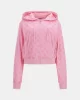 Guess Peony Jacquard Hooded Full Zıp Kadın Çok Renkli Eşofman Üstü V5GQ00KCT02-F6EV
