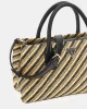 Guess Kadın Siyah Simona Küçük Satchel Çanta