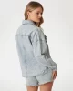 Guess Western Shacket Kadın Mavi Ceket W5GN90D5LQ2-GRBG