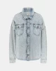 Guess Western Shacket Kadın Mavi Ceket W5GN90D5LQ2-GRBG