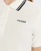 Guess Amaryllıs Regular Polo Kadın Beyaz T-Shirt V5GP06KCOK1-G011