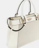 Guess Anadela 3 Comp Satchel Kadın Beyaz El Çantası HWAG9633060-NRI