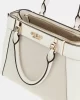 Guess Anadela 3 Comp Satchel Kadın Beyaz El Çantası HWAG9633060-NRI