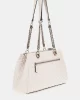 Guess Annıng Shoulder Satchel Kadın Krem Omuz Çantası HWQG9508090-STO