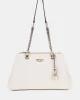 Guess Annıng Shoulder Satchel Kadın Krem Omuz Çantası HWQG9508090-STO