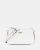 Guess Betula Mını Crossbody Top Zıp Kadın Beyaz Mini Çanta HWGG9626720-WHI