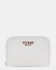 Guess Betula Slg Medıum Zıp Around Kadın Beyaz Cüzdan SWGG9626140-WHI