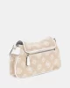 Guess Beyza Flap Shoulder Bag Kadın Beyaz Omuz Çantası HWJG9627190-WLO
