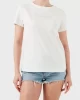 Guess Brıana Ss T-Shırt Kadın Beyaz T-Shirt V3BI11J1314-G018