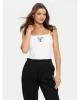 Guess Colette Tank Top Kadın Beyaz Atlet V5RP08KCOA2-G011