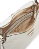 Guess Cresıdıa Top Zıp Shoulder Bag Kadın Beyaz Omuz Çantası HWPG9349180-OFF