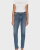 Guess Cn Ss Logo Lace Tee Kadın Beyaz T-Shirt W5GI04J1314-G011