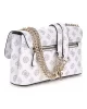Guess Eco Erıca Cnvrtble Xbody Flap Kadın Beyaz Çapraz Çanta HWEPG951020-WLO