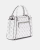 Guess Eco Erıca 2 Comp Satchel Kadın Beyaz El Çantası HWEPG951006-WLO