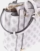 Guess Eco Erıca 2 Comp Satchel Kadın Beyaz El Çantası HWEPG951006-WLO