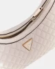 Guess Eco Rıanee Shoulder Bag Kadın Krem Omuz Çantası HWEQG954117-STO