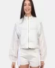 Guess Florıe Crop Jacket Kadın Beyaz Ceket W5GL18WH5X2-A00K