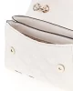 Guess Gıully Mını 2 Comp Cnvrtbl Flp Kadın Beyaz Mini Çanta HWQG8748740-OFF